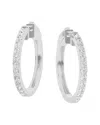 Lab Grown Diamonds 14k 2.00 Ct. Tw. Lab-grown Diamond Hoops