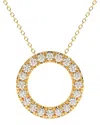 Lab Grown Diamonds 14k 2.00 Ct. Tw. Lab-grown Diamond Necklace In Gold