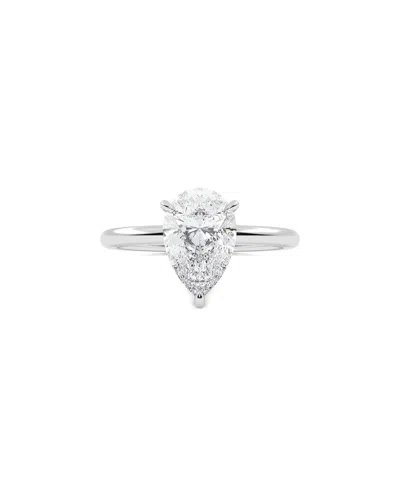 Lab Grown Diamonds 14k 2.00 Ct. Tw. Lab-grown Diamond Ring In Transparent