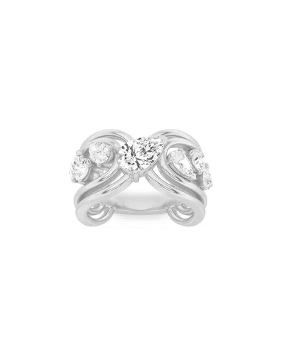 Lab Grown Diamonds 14k 2.00 Ct. Tw. Lab-grown Diamond Ring In Metallic