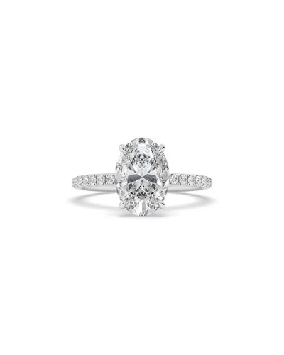 Lab Grown Diamonds 14k 2.00 Ct. Tw. Lab-grown Diamond Ring In Metallic