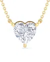 Lab Grown Diamonds 14k 2.00 Ct. Tw. Lab-grown Diamond Solitaire Pendant