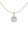 Lab Grown Diamonds 14k 2.00 Ct. Tw. Lab Grown Diamond Solitaire Pendant Necklace