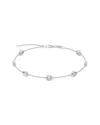 LAB GROWN DIAMONDS 14K 2.00 CT. TW. LAB-GROWN DIAMOND STATION BRACELET