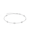 Lab Grown Diamonds 14k 2.00 Ct. Tw. Lab-grown Diamond Station Bracelet