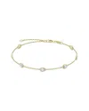 LAB GROWN DIAMONDS 14K 2.00 CT. TW. LAB-GROWN DIAMOND STATION BRACELET