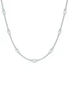 Lab Grown Diamonds 14k 2.00 Ct. Tw. Lab-grown Diamond Station Necklace