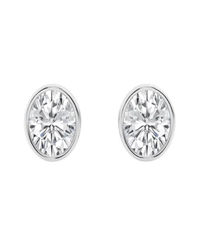 Lab Grown Diamonds 14k 2.00 Ct. Tw. Lab-grown Diamond Studs In Metallic