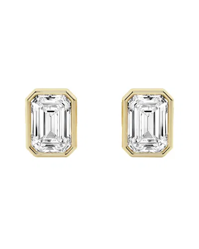 Lab Grown Diamonds 14k 2.00 Ct. Tw. Lab-grown Diamond Studs In Gold