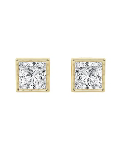 Lab Grown Diamonds 14k 2.00 Ct. Tw. Lab-grown Diamond Studs In Gold