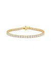 Lab Grown Diamonds 14k 10.00 Ct. Tw. Lab-grown Diamond Tennis Bracelet