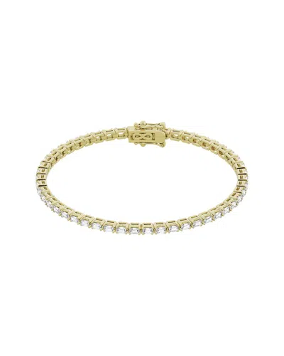 Lab Grown Diamonds 14k 2.00 Ct. Tw. Lab-grown Diamond Tennis Bracelet In Gold