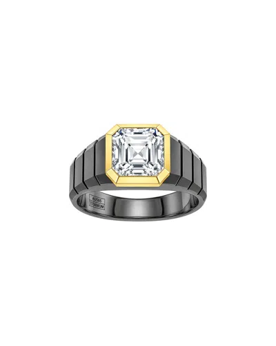 Lab Grown Diamonds 14k 2.00 Ct. Tw. Lab-grown Diamond Solitaire Ring In Black