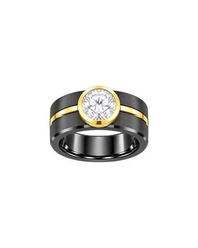Lab Grown Diamonds 14k 2.00 Ct. Tw. Lab-grown Diamond Solitaire Ring In Black