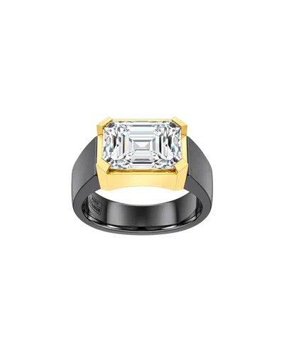 Lab Grown Diamonds 14k 2.00 Ct. Tw. Lab-grown Diamond Solitaire Ring In Black