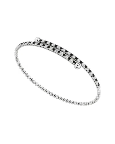 Lab Grown Diamonds 14k 2.02 Ct. Tw. Lab-grown Diamond Bangle Bracelet In Metallic
