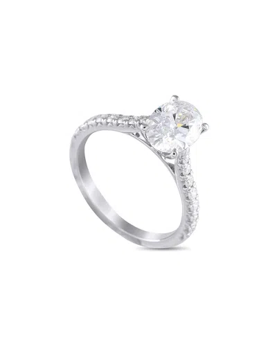 Lab Grown Diamonds 14k 2.04 Ct. Tw. Diamond Ring In Metallic