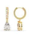 Lab Grown Diamonds 14k 2.20 Ct. Tw. Lab-grown Diamond Earrings In Gold