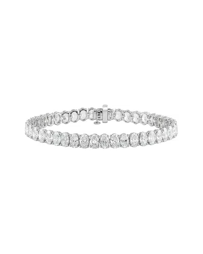 Lab Grown Diamonds 14k 22.50 Ct. Tw. Lab-grown Diamond Fashion Bracelet In Metallic