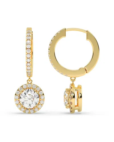 Lab Grown Diamonds 14k 2.35 Ct. Tw. Lab-grown Diamond Earrings In Gold