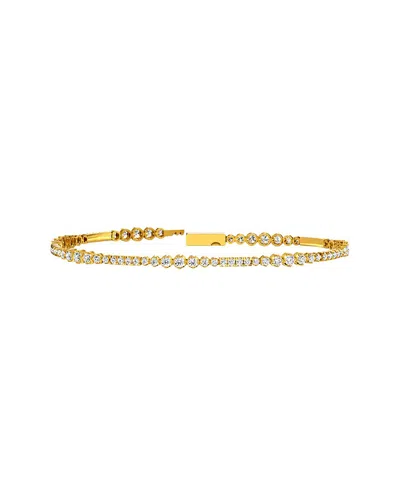 Lab Grown Diamonds 14k 2.49 Ct. Tw. Lab-grown Diamond Tennis Bracelet In Gold