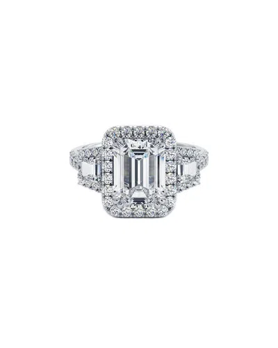 Lab Grown Diamonds 14k 2.50 Ct. Tw. Diamond Ring In Metallic