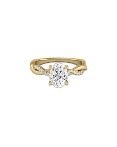 Lab Grown Diamonds 14k 2.50 Ct. Tw. Lab-grown Diamond Agatha Ring In Gold