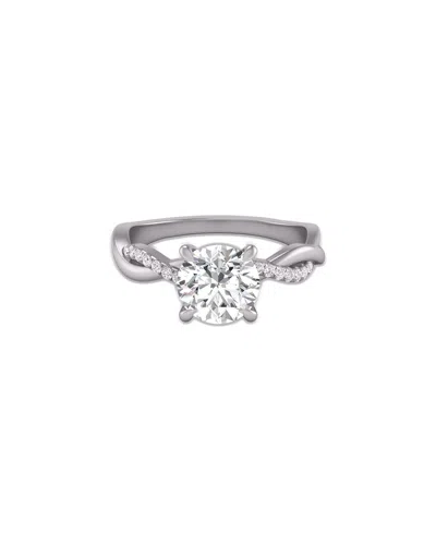 Lab Grown Diamonds 14k 2.50 Ct. Tw. Lab-grown Diamond Agatha Ring In Metallic