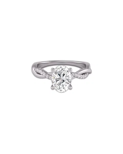 Lab Grown Diamonds 14k 2.50 Ct. Tw. Lab-grown Diamond Agatha Ring In Metallic