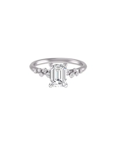Lab Grown Diamonds 14k 2.50 Ct. Tw. Lab-grown Diamond Aria Ring In Gray