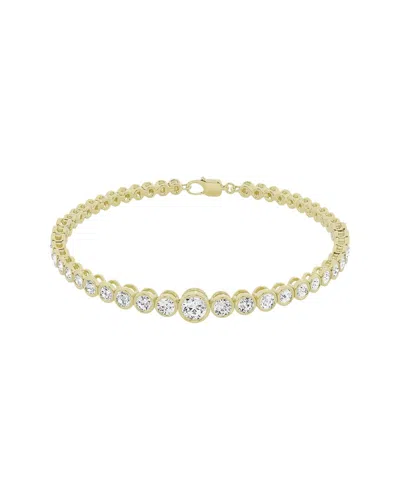 Lab Grown Diamonds 14k 2.50 Ct. Tw. Lab-grown Diamond Bracelet In Gold