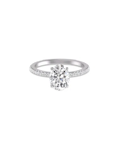 Lab Grown Diamonds 14k 2.50 Ct. Tw. Lab-grown Diamond Cleo Ring In Metallic