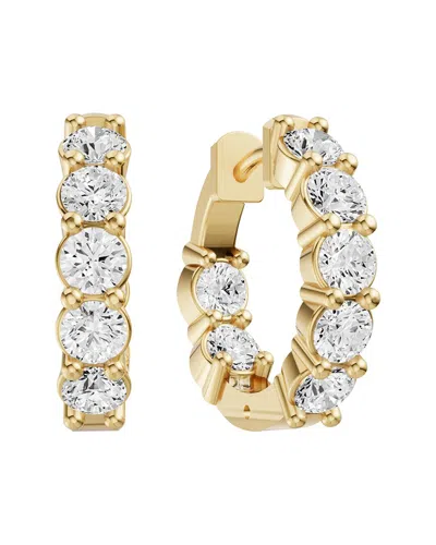 Lab Grown Diamonds 14k 2.50 Ct. Tw. Lab-grown Diamond Earrings In Gold