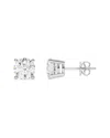 Lab Grown Diamonds 14k 2.50 Ct. Tw. Lab-grown Diamond Earrings In Metallic