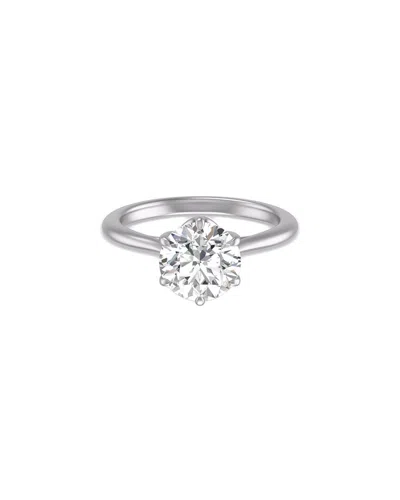 Lab Grown Diamonds 14k 2.50 Ct. Tw. Lab-grown Diamond Lianne Ring In Metallic