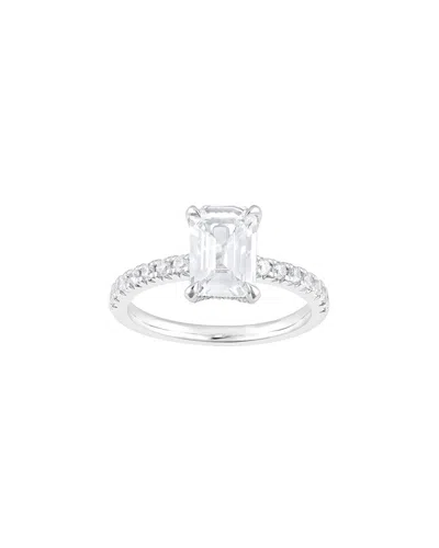 Lab Grown Diamonds 14k 2.50 Ct. Tw. Lab-grown Diamond Ring In Metallic