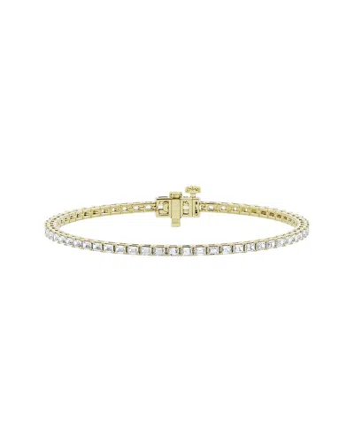 Lab Grown Diamonds 14k 2.50 Ct. Tw. Lab-grown Diamond Tennis Bracelet In Gold