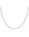 Lab Grown Diamonds 14k 25.00 Ct. Tw. Lab-grown Diamond Necklace In Gold