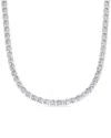 Lab Grown Diamonds 14k 25.00 Ct. Tw. Lab-grown Diamond Straight Line Necklace