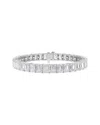 Lab Grown Diamonds 14k 14.06 Ct. Tw. Lab-grown Diamond Tennis Bracelet