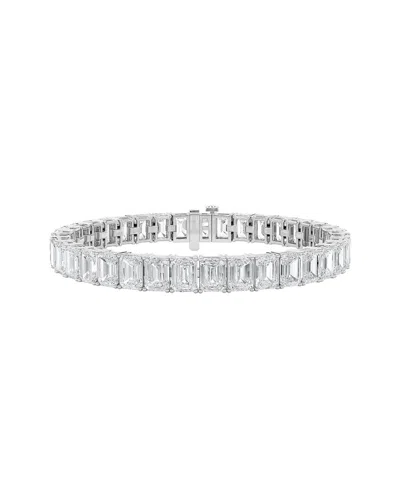 Lab Grown Diamonds 14k 27.00 Ct. Tw. Lab-grown Diamond Bracelet