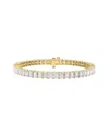 Lab Grown Diamonds 14k 21.50 Ct. Tw. Lab-grown Diamond Bracelet In Gold