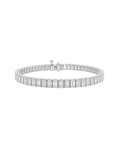 Lab Grown Diamonds 14k 27.25 Ct. Tw. Lab-grown Diamond Fashion Bracelet In Metallic