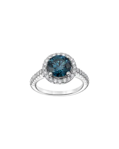 Lab Grown Diamonds 14k 2.75 Ct. Tw. Lab-grown Diamond Engagement Ring In Metallic