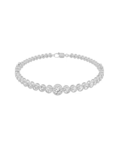 Lab Grown Diamonds 14k 3.00 Ct. Tw. Lab Grown Diamond Bracelet In White