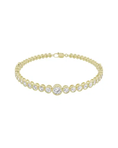 Lab Grown Diamonds 14k 3.00 Ct. Tw. Lab Grown Diamond Bracelet In Gold