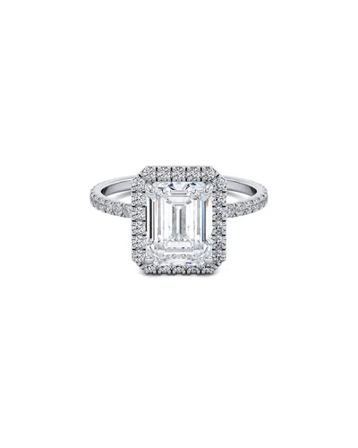 Lab Grown Diamonds 14k 3.00 Ct. Tw. Lab-grown Diamond Ring In Metallic