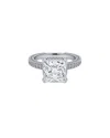 Lab Grown Diamonds 14k 3.00 Ct. Tw. Lab-grown Diamond Ring In Metallic