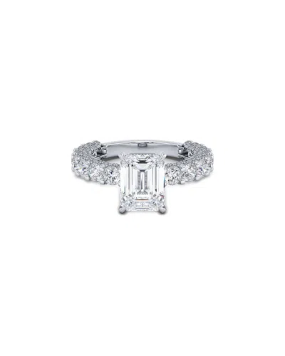 Lab Grown Diamonds 14k 3.00 Ct. Tw. Lab-grown Diamond Ring In Green