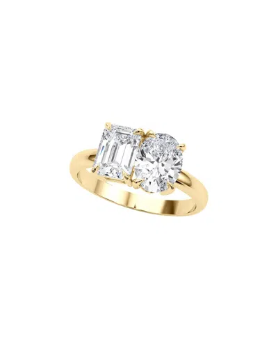 Lab Grown Diamonds 14k 3.00 Ct. Tw. Lab Grown Diamond Ring In Gold